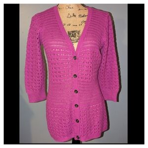 DKNY Jeans sweater cardigan medium